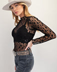 Floral Lace Long Sleeve