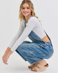 The Devin Barrel Overalls Med Wash
