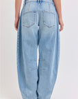 Mid Waisted Barrel Long Inseam