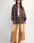 Keep it Cozy Plaid Top