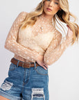 Floral Lace Long Sleeve