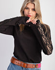 Giselle Lace Long Sleeve knit