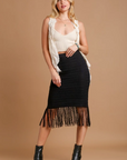 Crochet Fringe Skirt