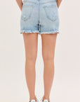 Leslie Boyfriend Shorts Light Denim