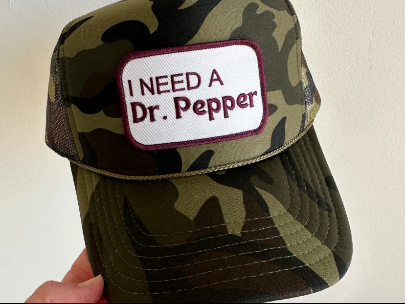 Dr. Pepper Trucker Hat