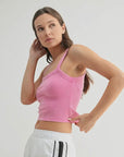 Mineral Wash Square Neck Tank