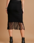 Crochet Fringe Skirt