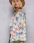 Jasmine Floral Sweater Cardigan