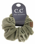 Corduroy Ponytail Scrunchie
