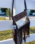 Western Boho Concert Clear Crossbody
