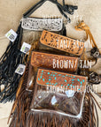 Western Boho Concert Clear Crossbody