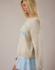 3 SARDINES SWEATER TOP