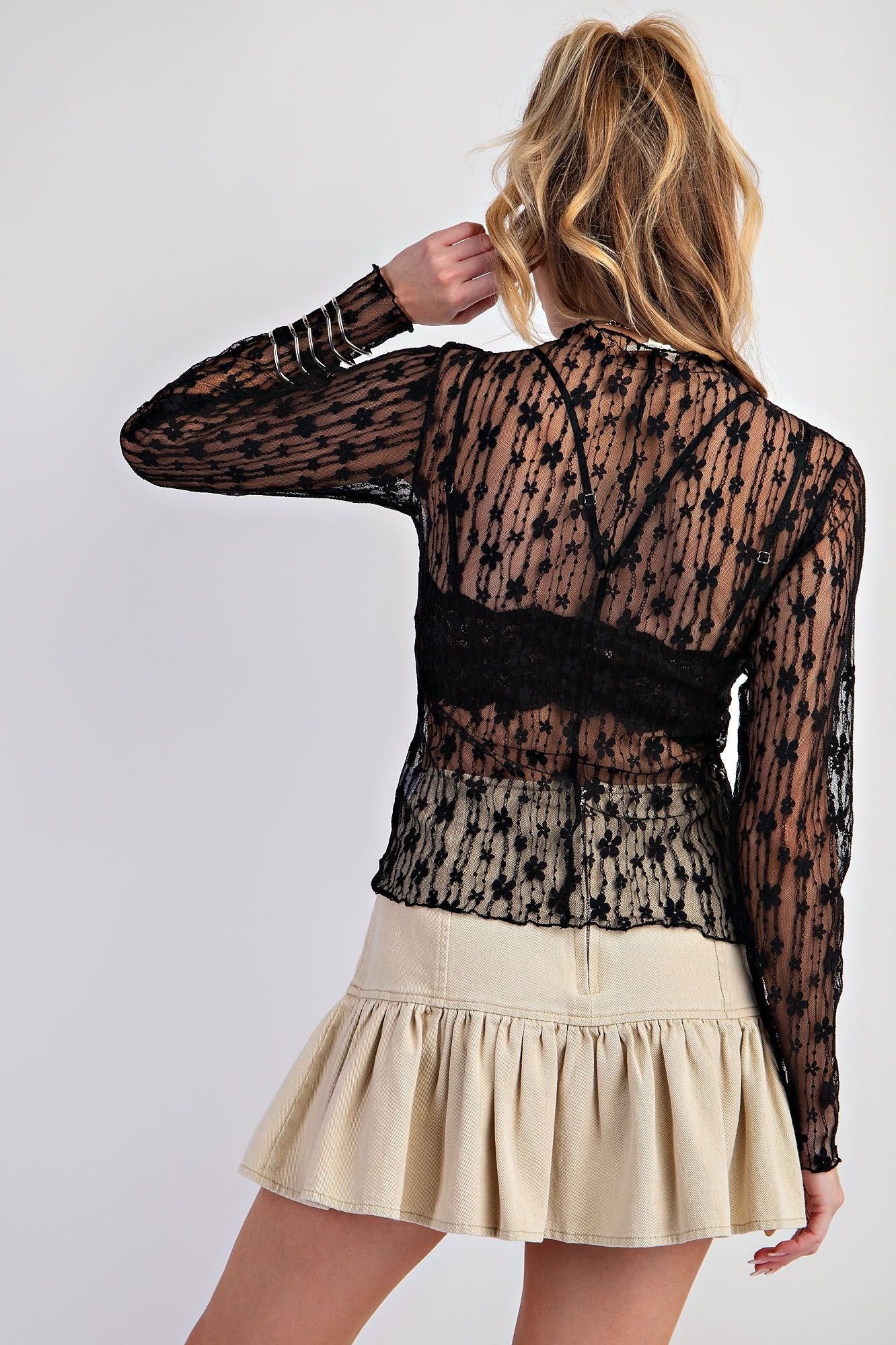 Floral Lace Long Sleeve