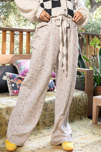Bethany Floral Twill Pants