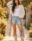Vintage Floral Duster