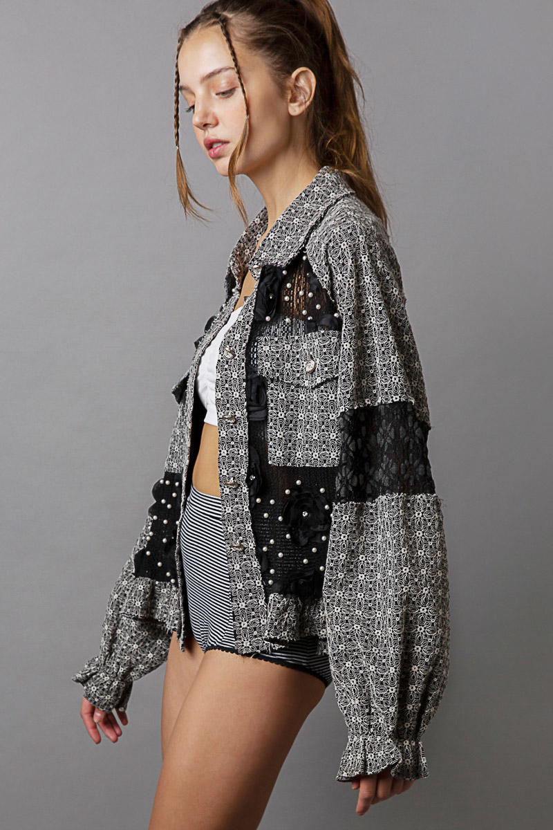 Layered in Roses Jacket