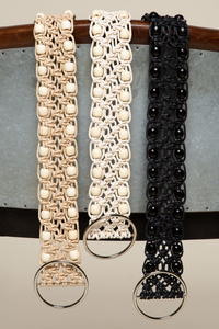 Boho Beaded Belt