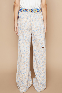 Bethany Floral Twill Pants