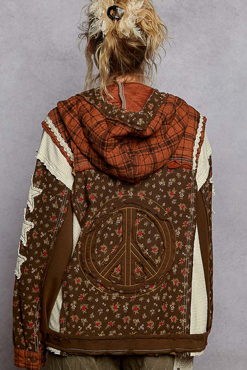 Daydreamer Patchwork Jacket – Purple Cactus Boutique