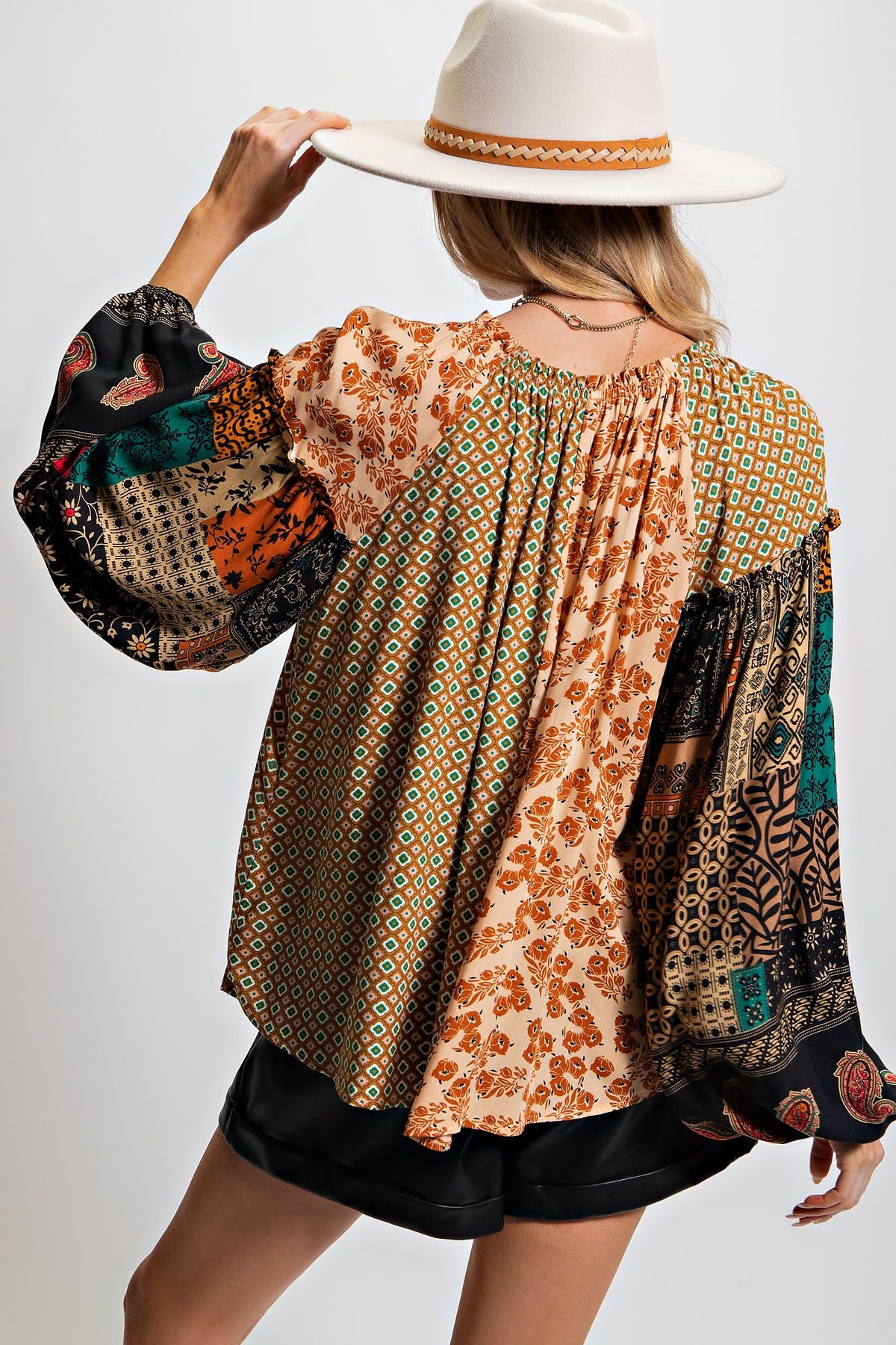 Vintage Boho Blouse