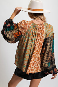 Vintage Boho Blouse