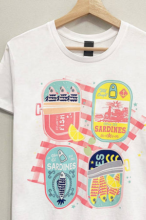 Sardine Picnic Graphic Tee