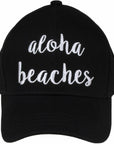 Aloha Beaches Embroidered Hat