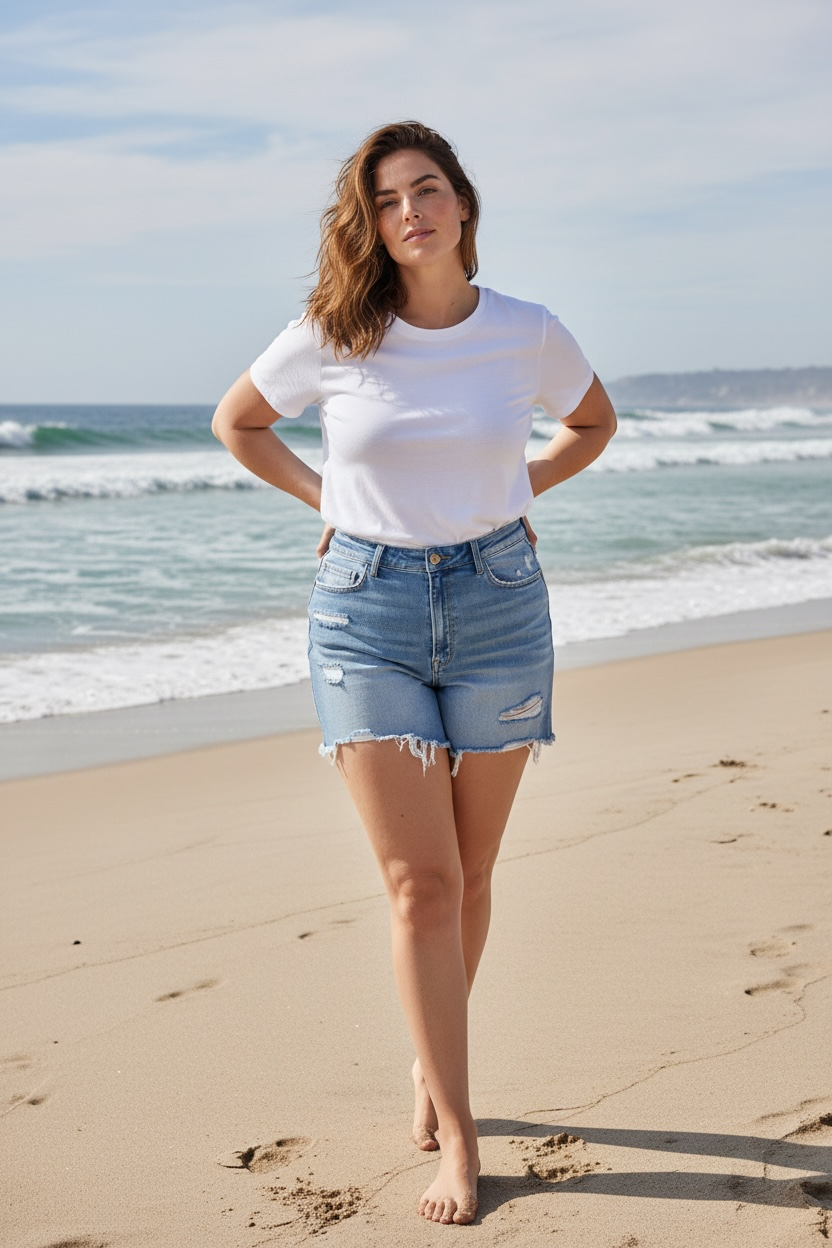 Daily Grind High Rise Shorts