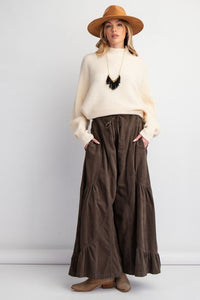 Corduroy Flare Pants