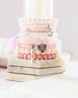 Pinktober Handmade Beaded Bracelets Setp