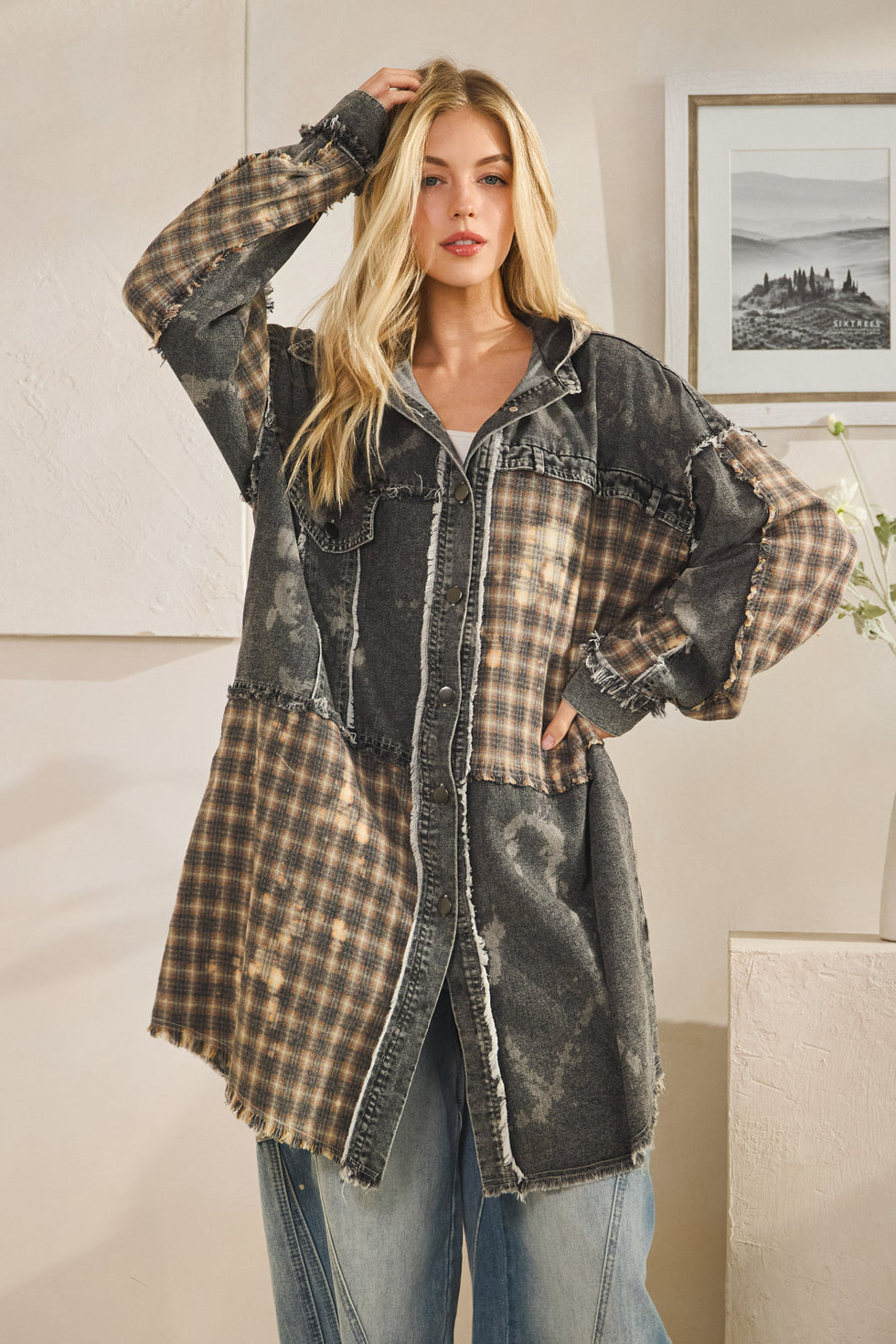 Midtown Plaid Shacket