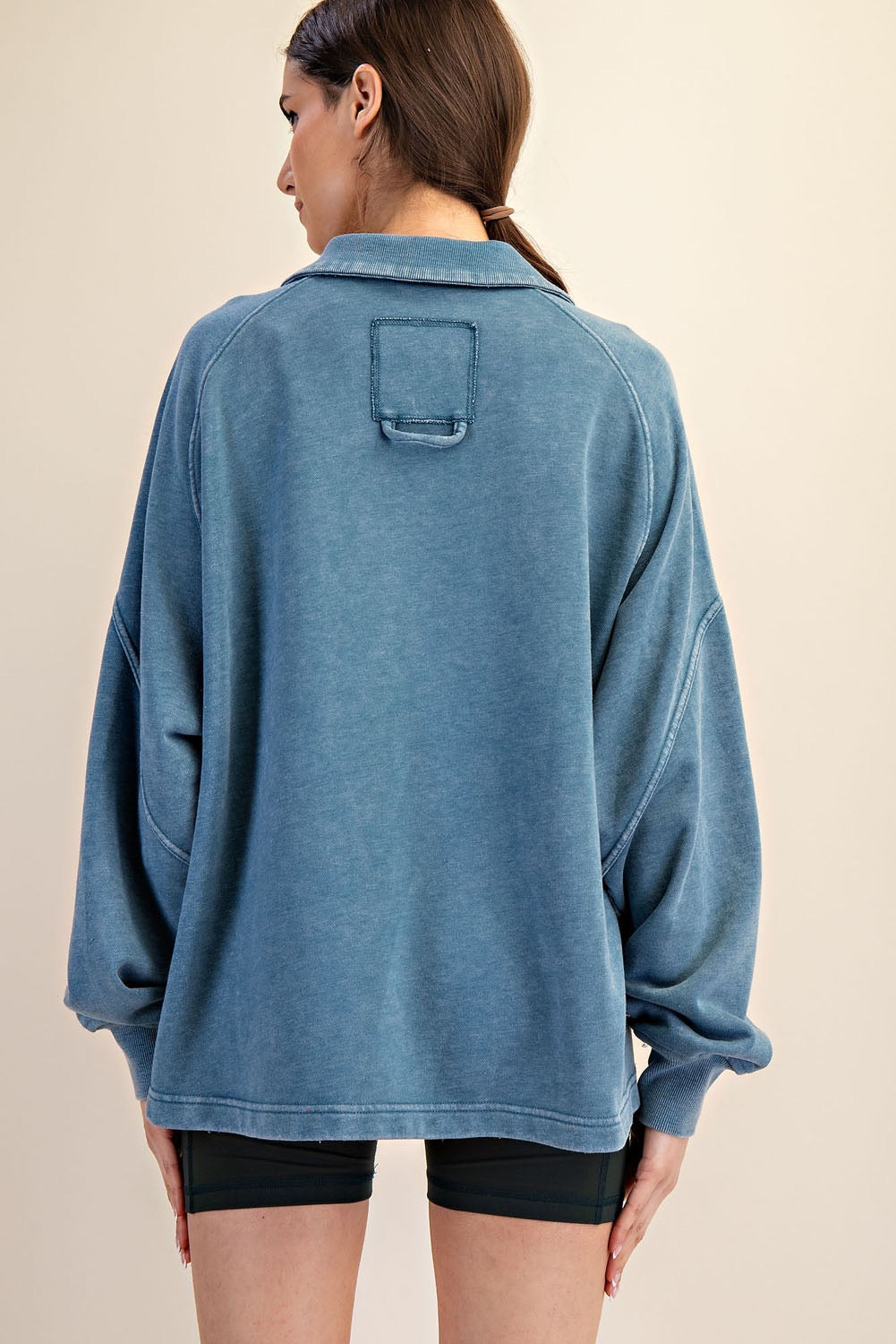 Keep it Fly Mineral Wash Henley