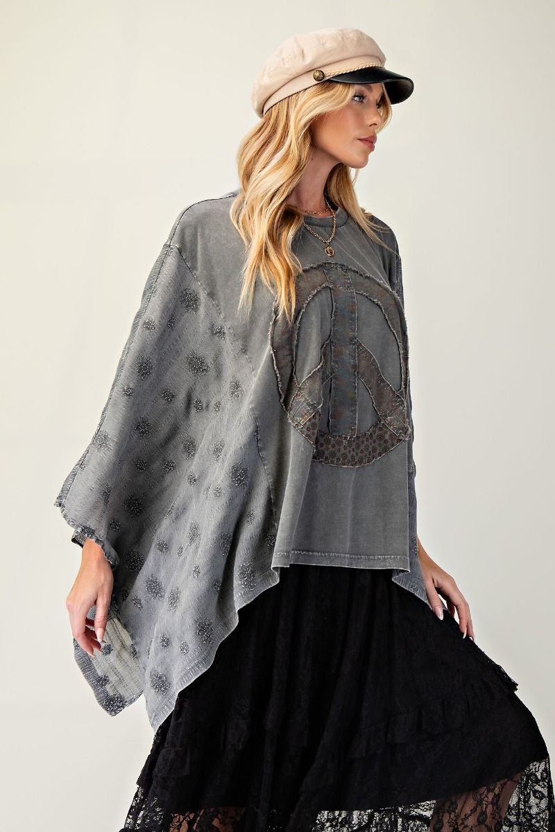 Peace Poncho Tunic