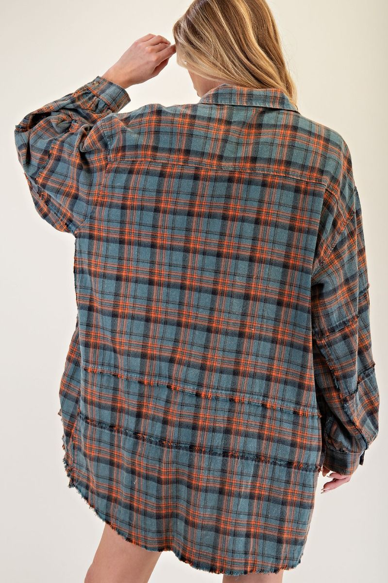 Keep it Layered Vintage Plaid Shirt