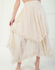 Allover Lace Skirt