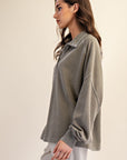 Keep it Fly Mineral Wash Henley