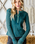 Kara Henley Waffle Knit