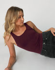 Seamless Jersey Tank Top