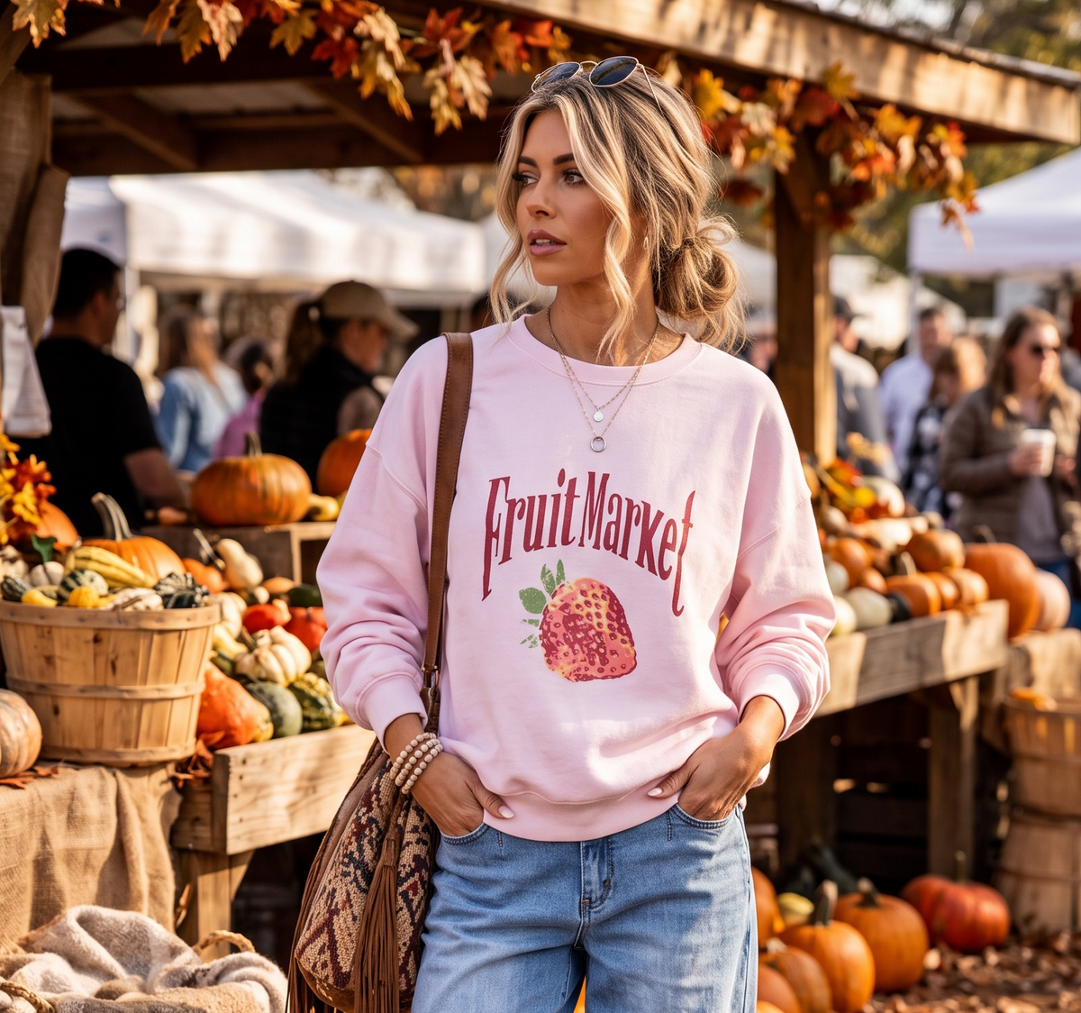 Strawberry Patch Sweatshirt