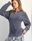 Romance Waffle Knit