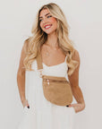 Rachel Raffia Bum Bag