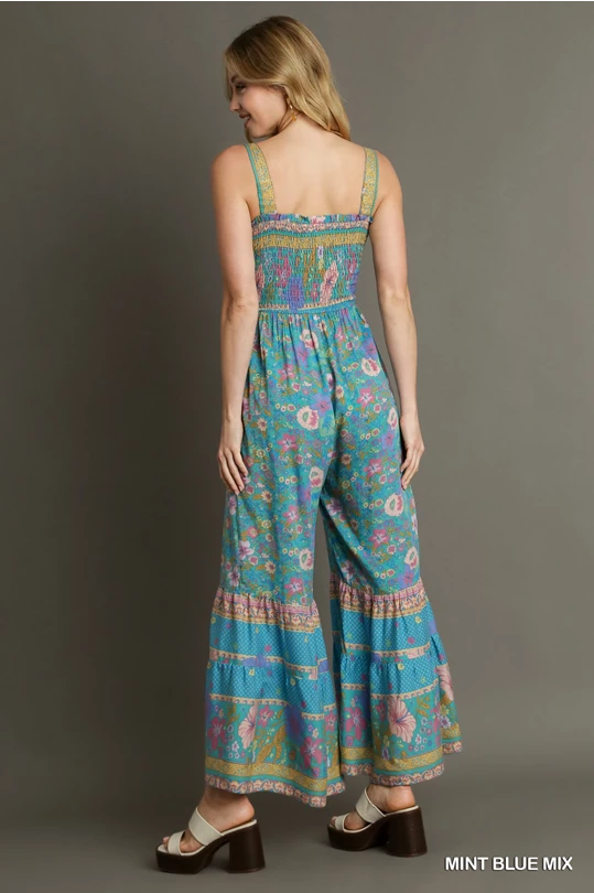 Floral Jumpsuit