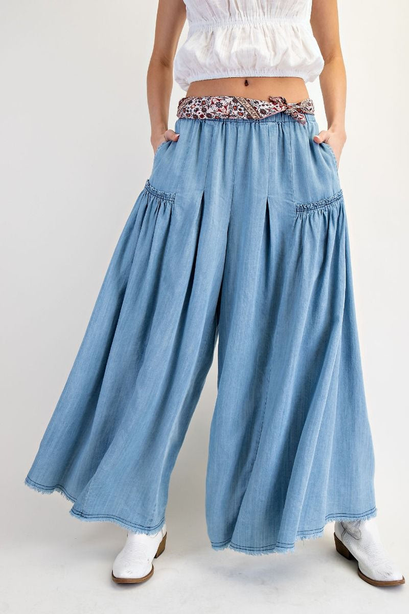 Chic Wide Leg Palazzo Pants