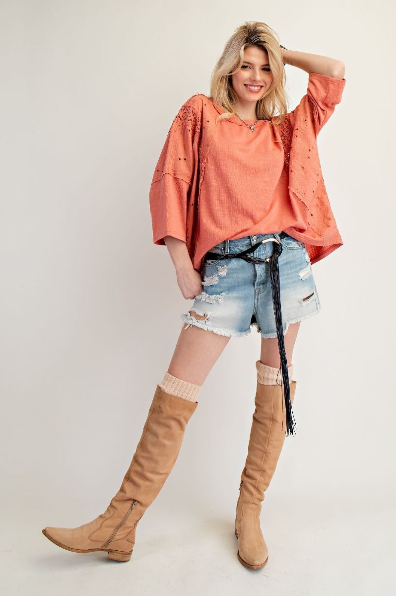 Autumn Love Crochet Top