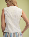 Countryside Embroidery Vest