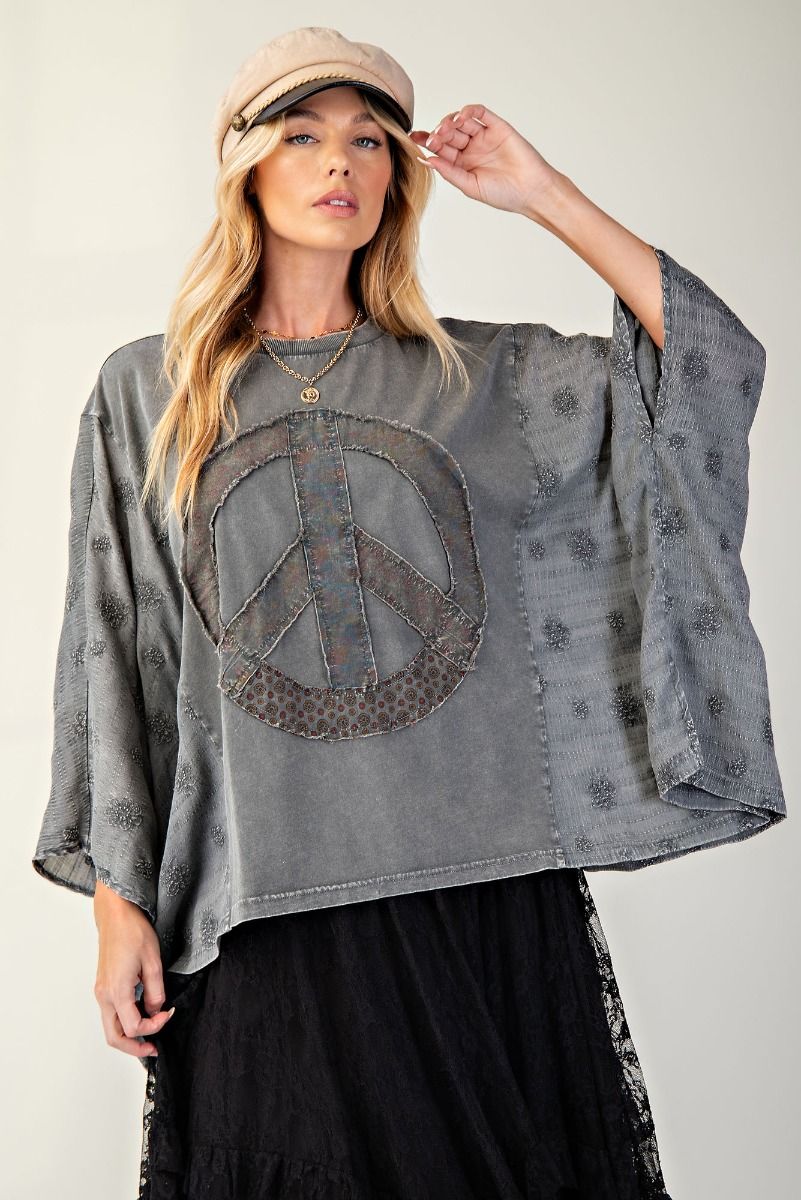 Peace Poncho Tunic