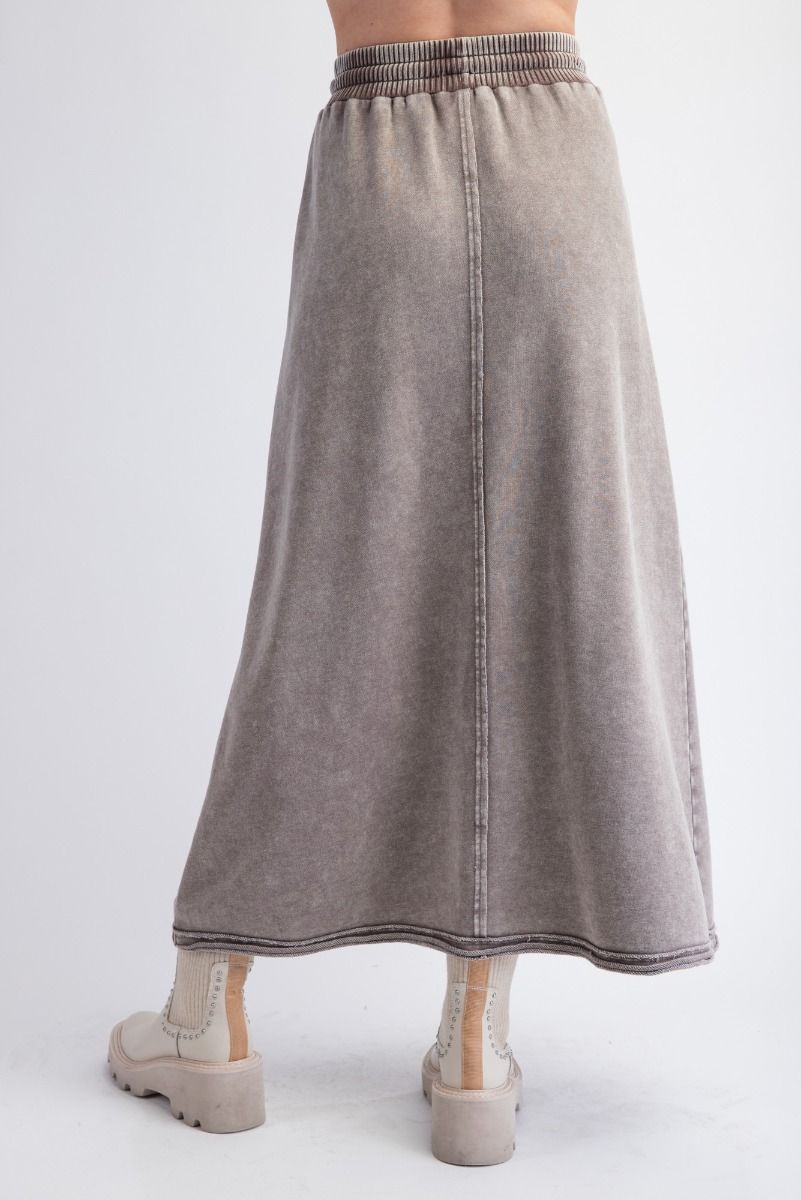 Mineral Wash Skirt