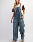 Washed Denim Jumpsuit