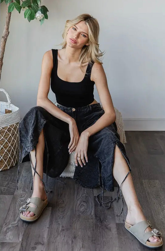 The Cinched Wide Leg Pants