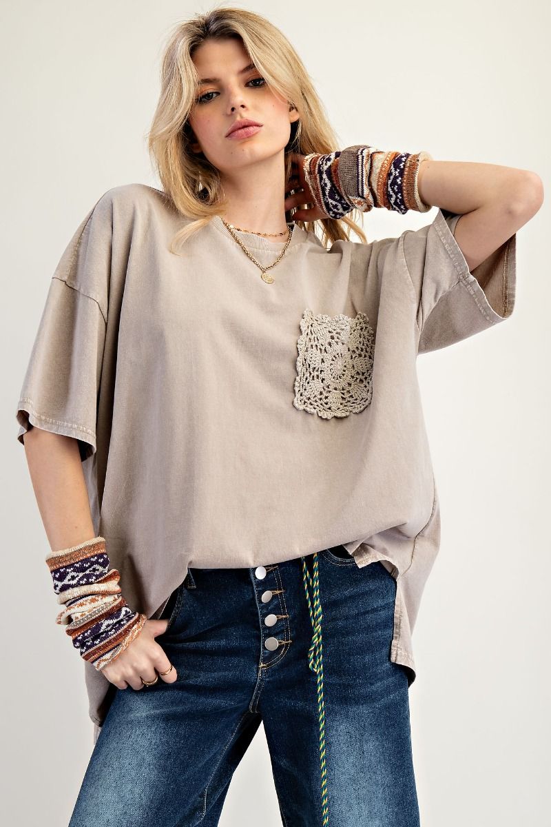 Crochet Pocket Top